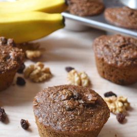 Super Chunk Banana Bran Muffins.