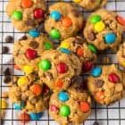 Easy Monster Cookies. Soft, chewy, and perfect every time!
