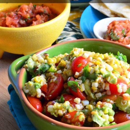 Corn Avocado And Tomato Salad