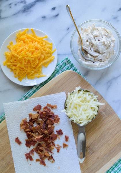 Chicken Bacon Ranch Fries {Healthy, Baked &amp; LOADED} - WellPlated.com