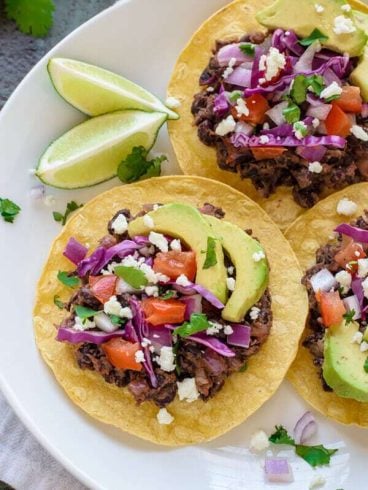 10 Minute Tostadas. This recipe saves weeknight dinner!