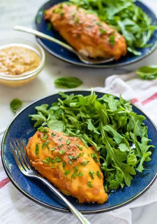 Hummus Chicken {Easy Weeknight Dinner}