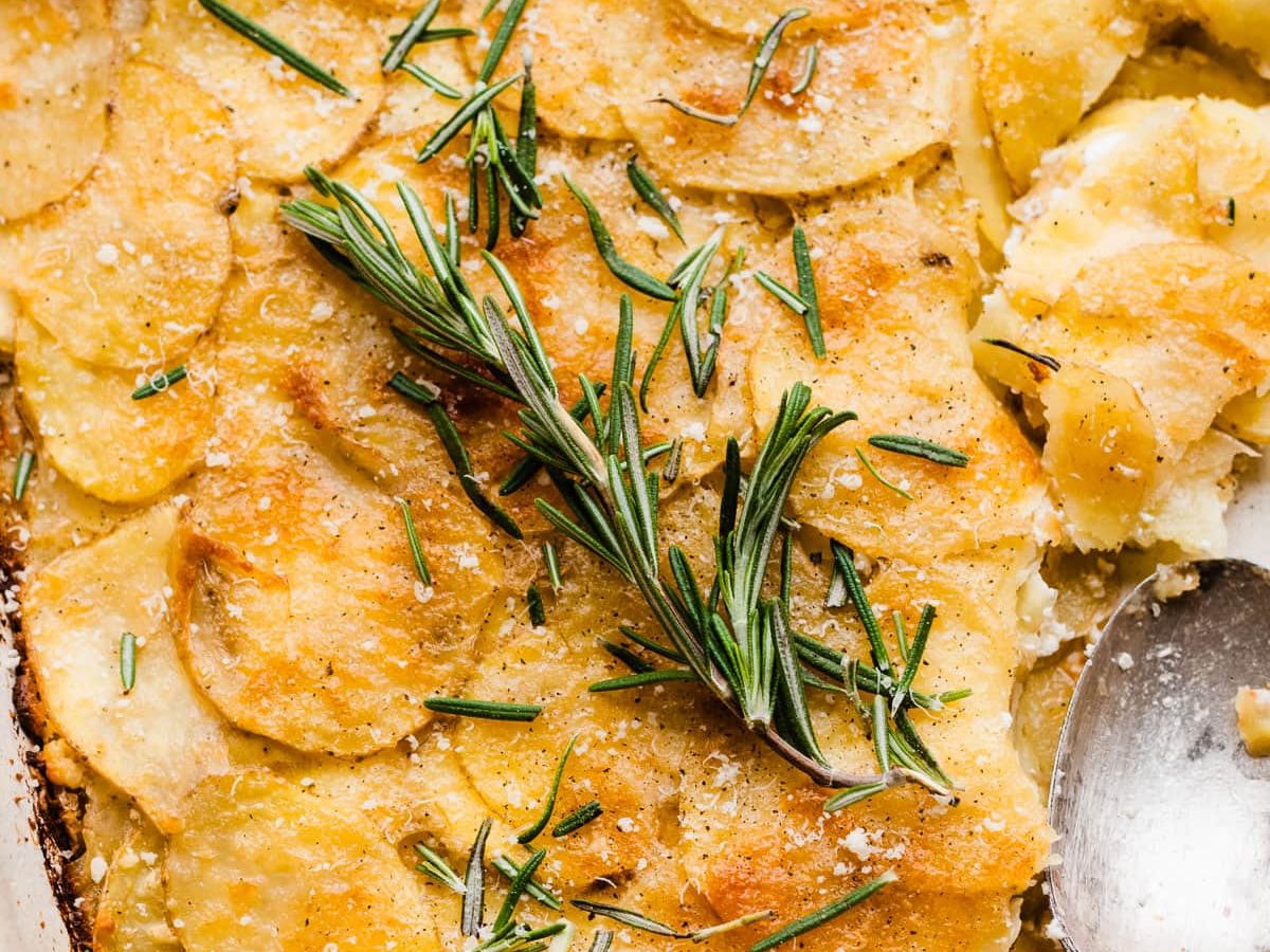 the best homemade scalloped potatoes lightened up without heavy cream