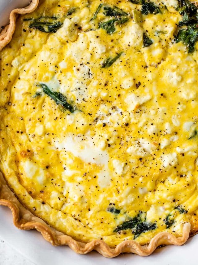 Spinach Quiche