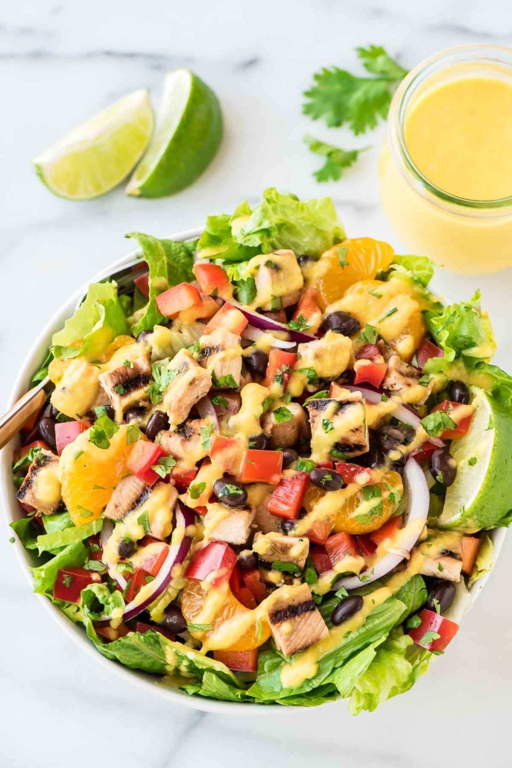 Caribbean Chicken Salad {Easy and Filling Recipe!}