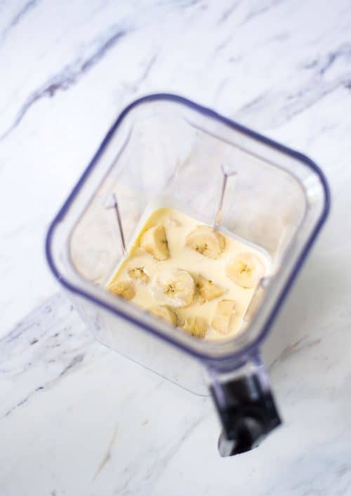 Turn your overripe bananas into this creamy Homemade Banana Ice Cream. SO CREAMY and decadent. Every bite is better than the last! @wellplated