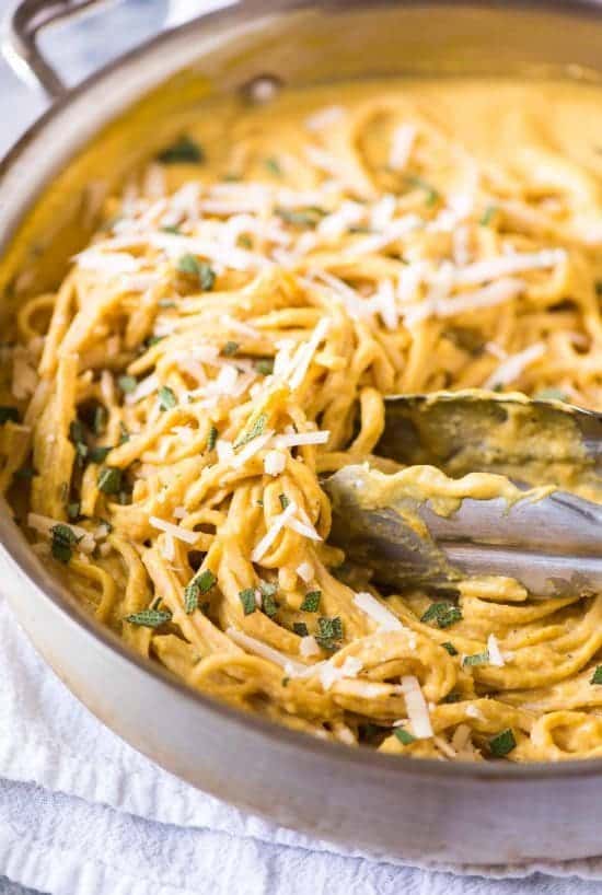 Pumpkin Pasta Sauce {Ready in 20 Minutes!}