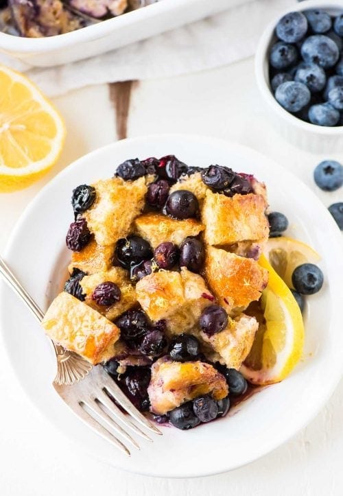 Blueberry French Toast Easy Overnight Recipe WellPlated