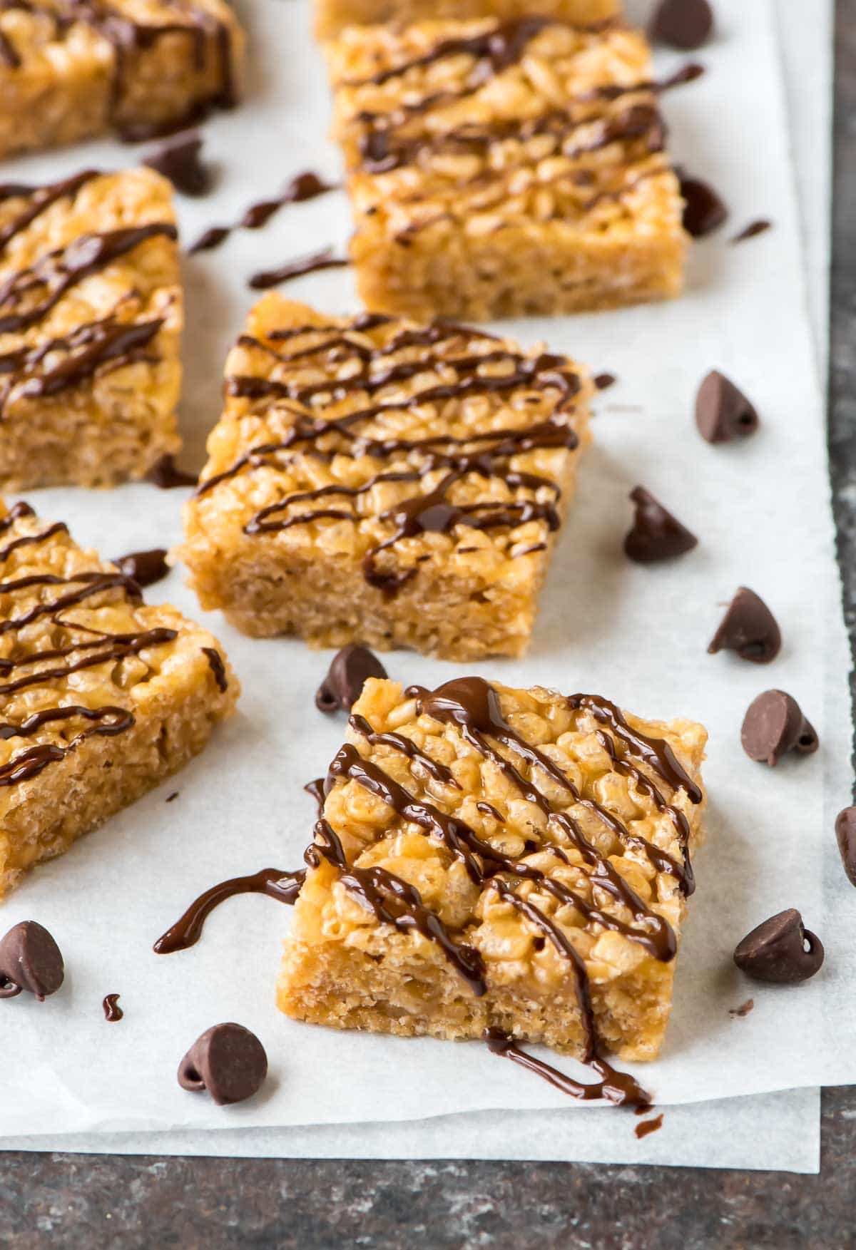 Healthy Rice Krispie Treats vegan recipe Well Plated by Erin