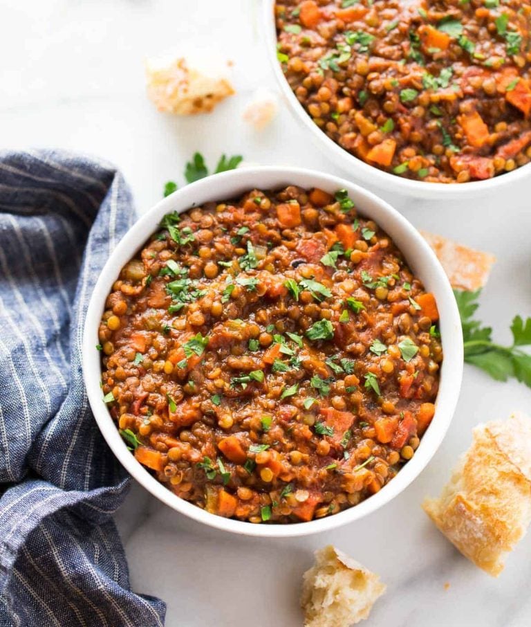 Instant Pot Lentil Soup {Quick and Easy Prep!} - WellPlated.com