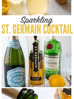 St Germain Cocktail Recipe Easy And Refreshing St Germain Cocktail Vodka Champagne 300x400