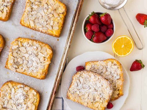 Bostock With Lemon And Almonds The Real French Toast