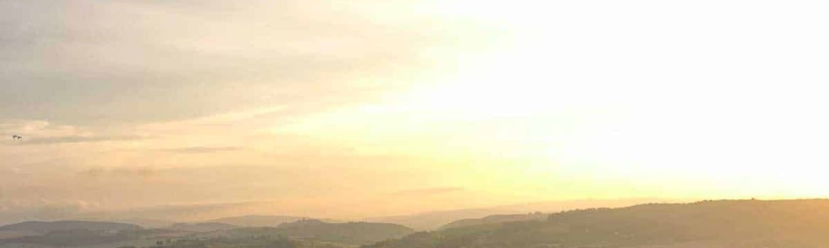 What to Pack for a Trip to Europe and a view of Montepulciano, Italy