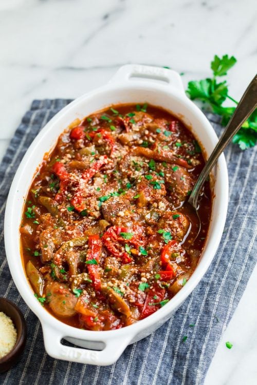 Crock Pot Sausage and Peppers Easy Healthy Crockpot Recipe