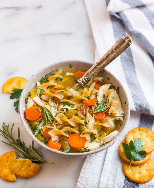 Crockpot Chicken Noodle Soup
