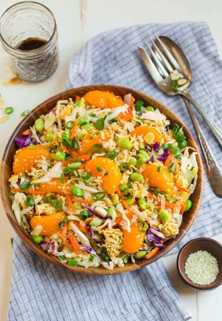Ramen Salad Crunchy Asian Ramen Noodle Salad WellPlated ramen-salad-crunchy-asian-ramen-noodle-salad-wellplated