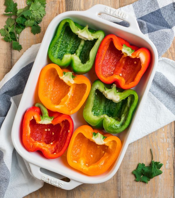 Mexican Stuffed Peppers Tasty Easy Recipe Wellplated Com