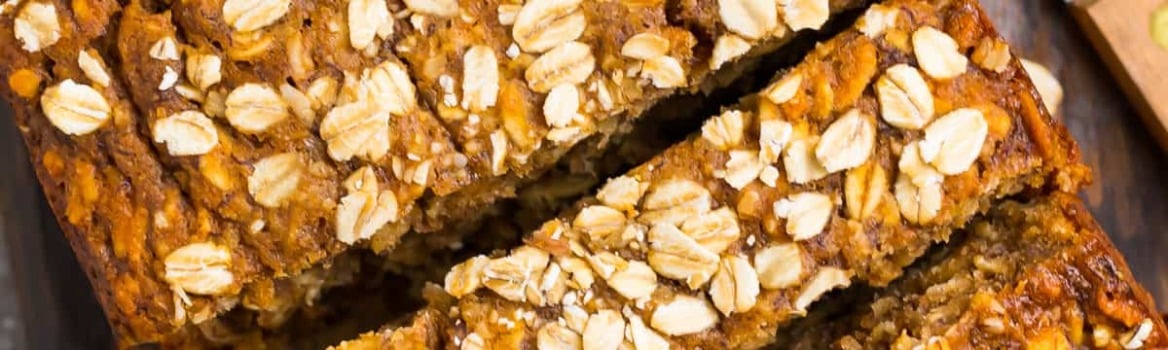 Healthy Oatmeal Banana Bread