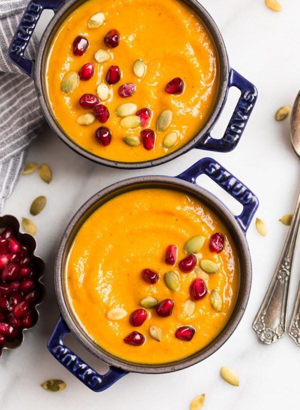 Canned Pumpkin Soup Recipes Healthy Vegan Pumpkin Soup | Easy and Healthy Recipe with Canned Pumpkin