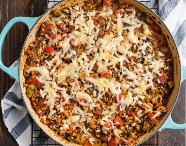 Stuffed Pepper Casserole Easy Healthy One Pot Meal