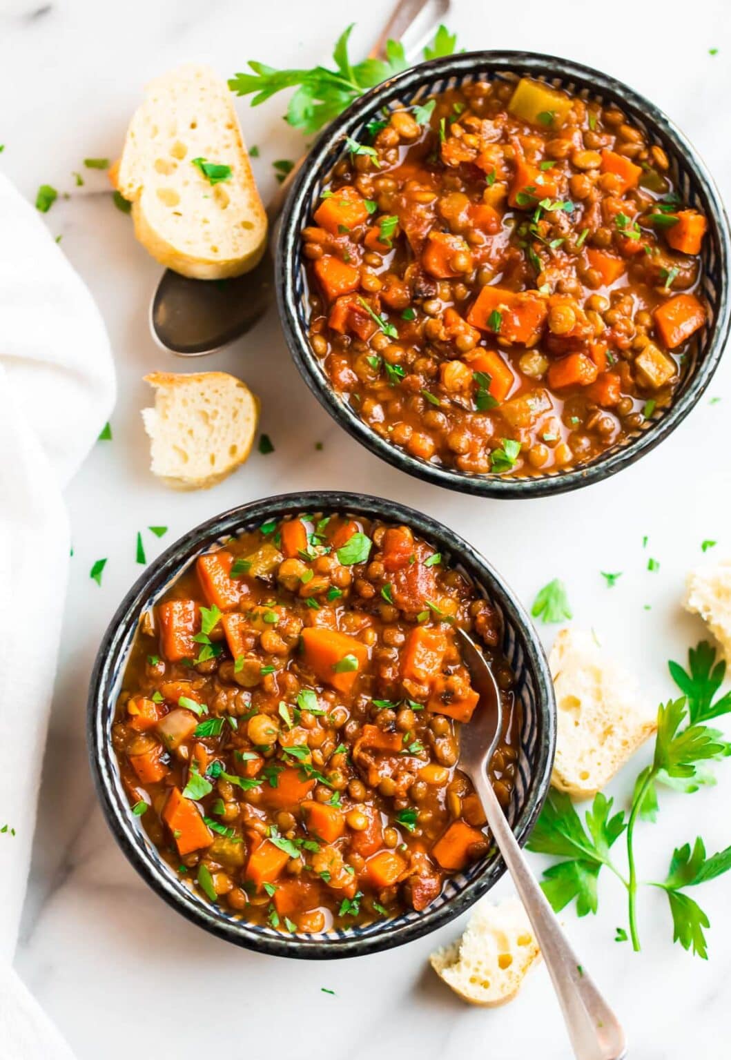 Lentil and Vegetable Crockpot Soup