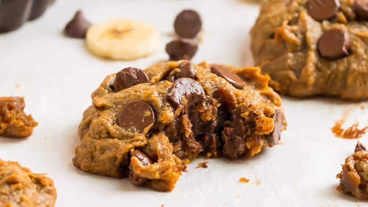 Peanut Butter Banana Cookies