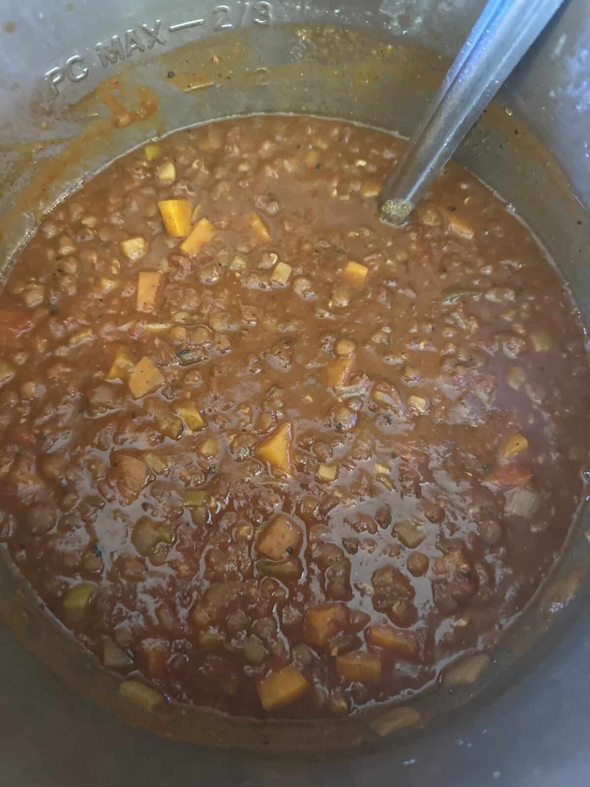 Instant Pot Lentil Soup {Quick and Easy Prep!} - WellPlated.com
