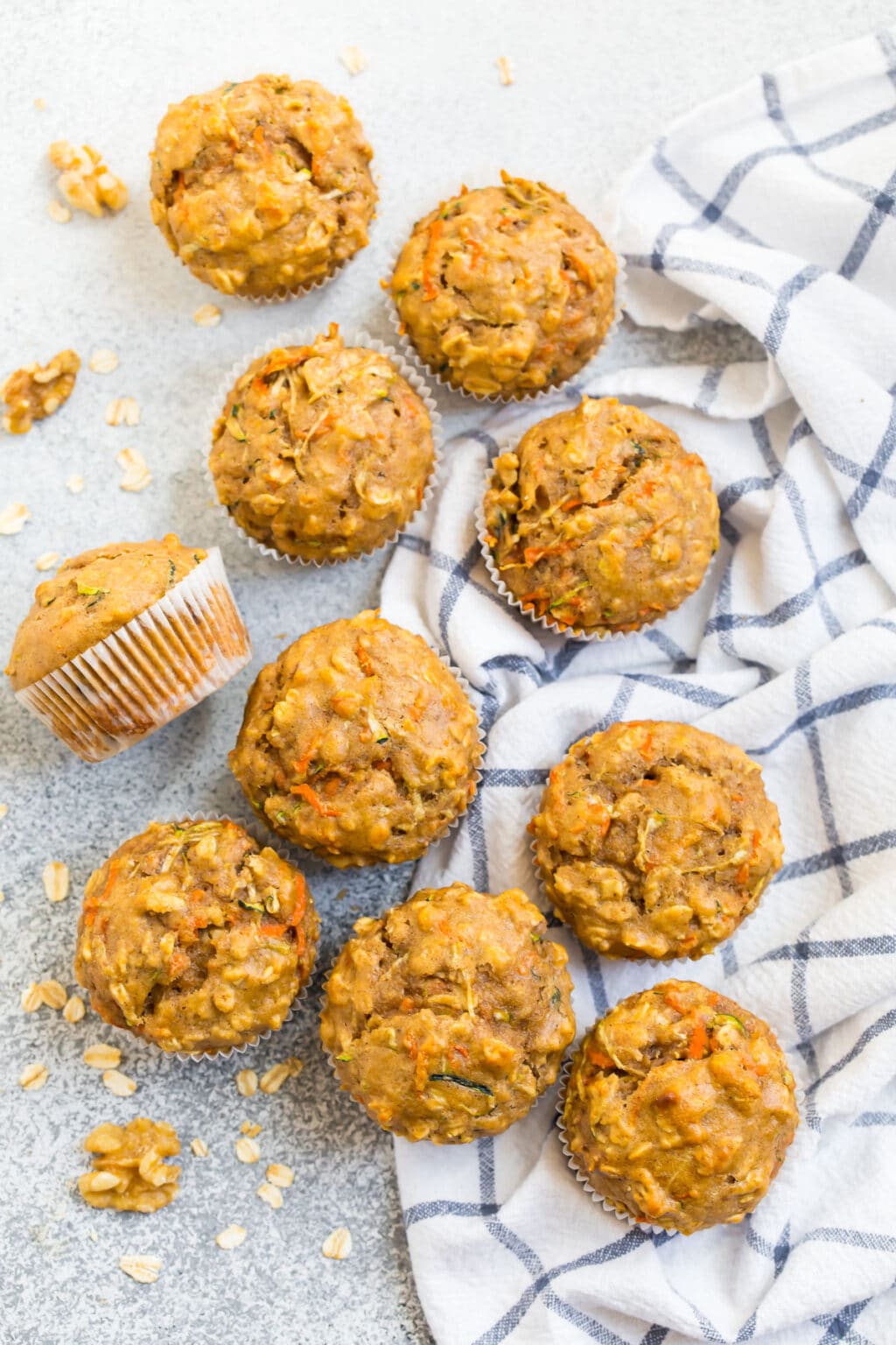 Zucchini Carrot Muffins {Easy and Healthy} – WellPlated.com