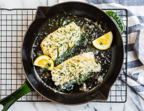 Pan Fried Cod {Simple Recipe with Butter and Lemon} – WellPlated.com
