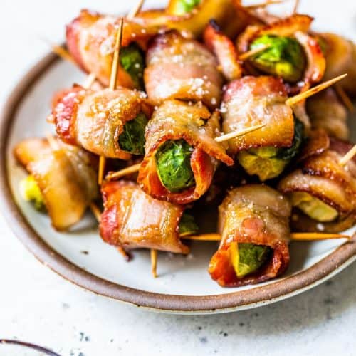 Bacon Wrapped Brussels Sprouts