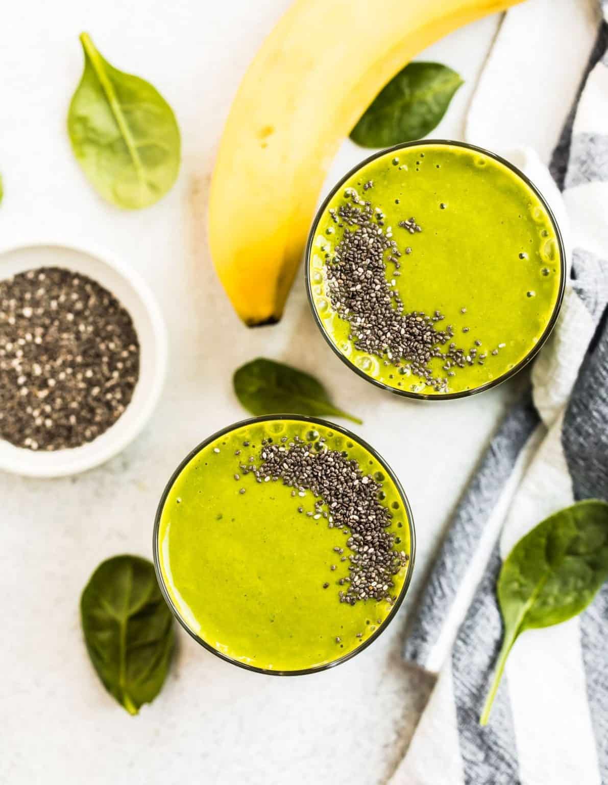 What Is The Healthiest Green Smoothie Green Smoothie {Simple, Healthy & Delicious} – WellPlated.com