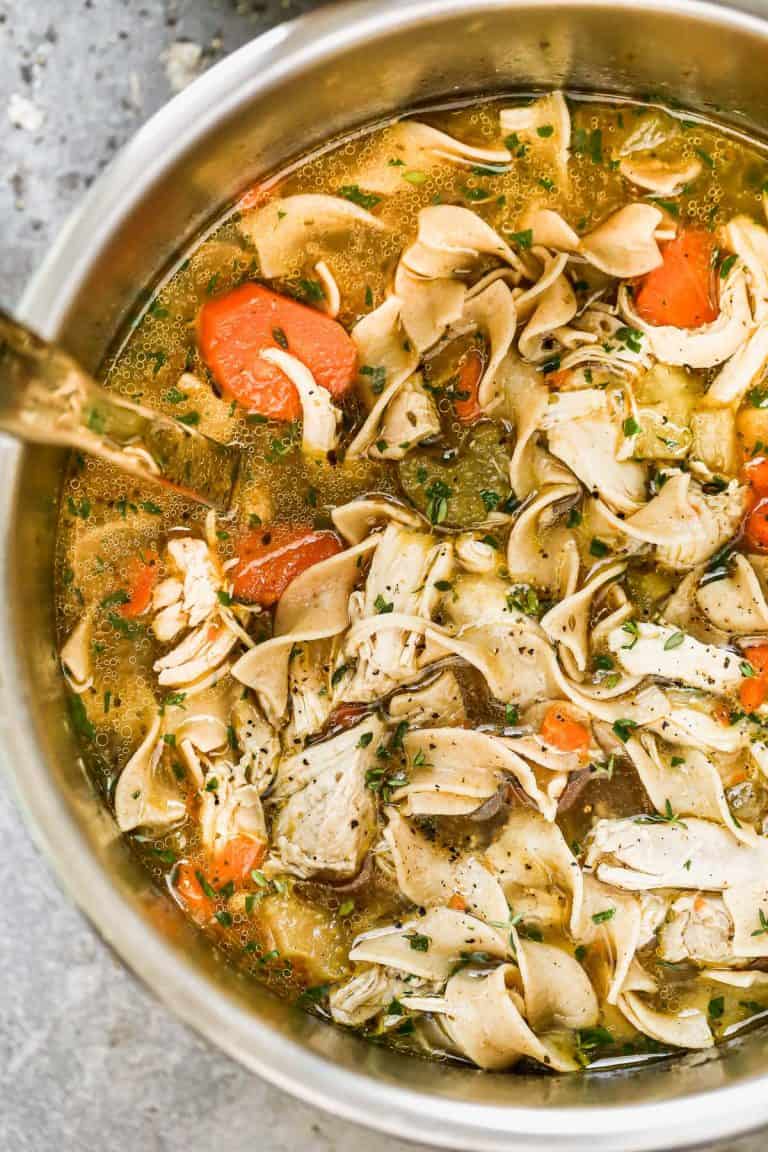 Instant Pot Chicken Noodle Soup