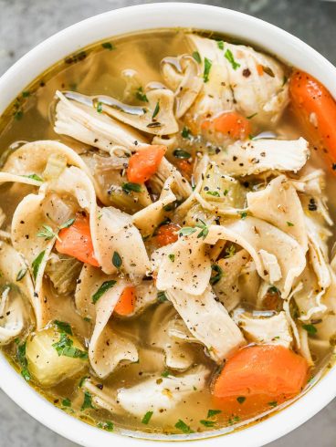 Easy Instant Pot chicken noodle soup