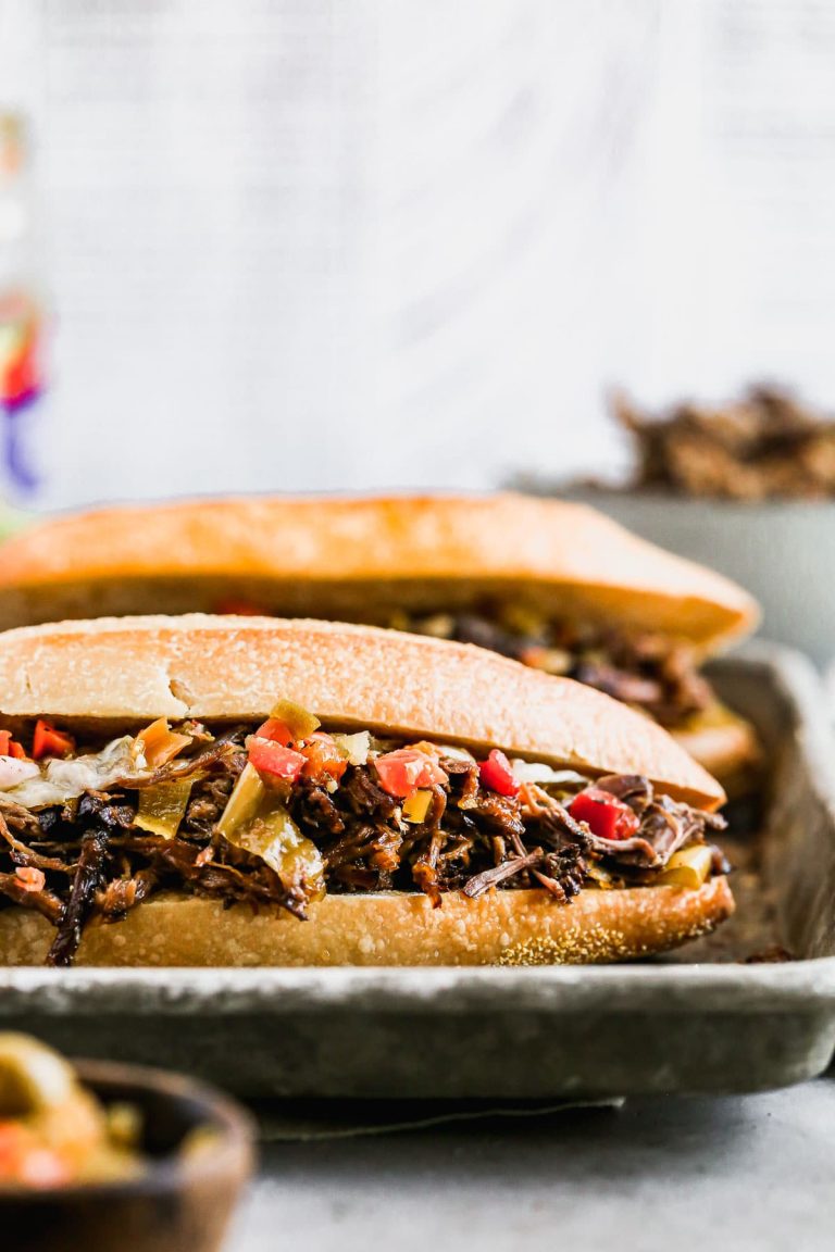Italian Beef {Easy Crock Pot Recipe}