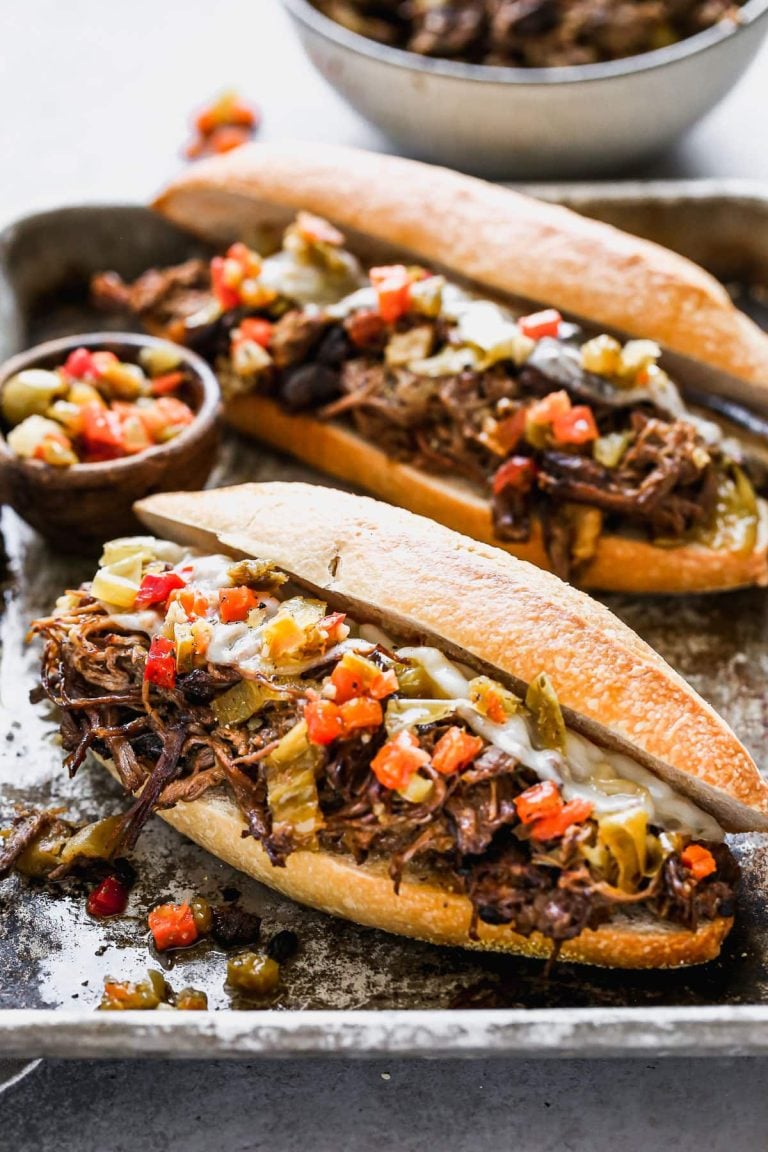 Italian Beef {Easy Crock Pot Recipe}