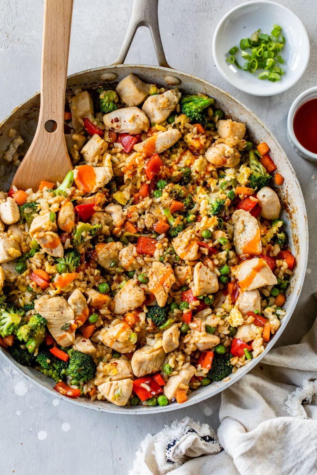 what to cook with chicken fried rice