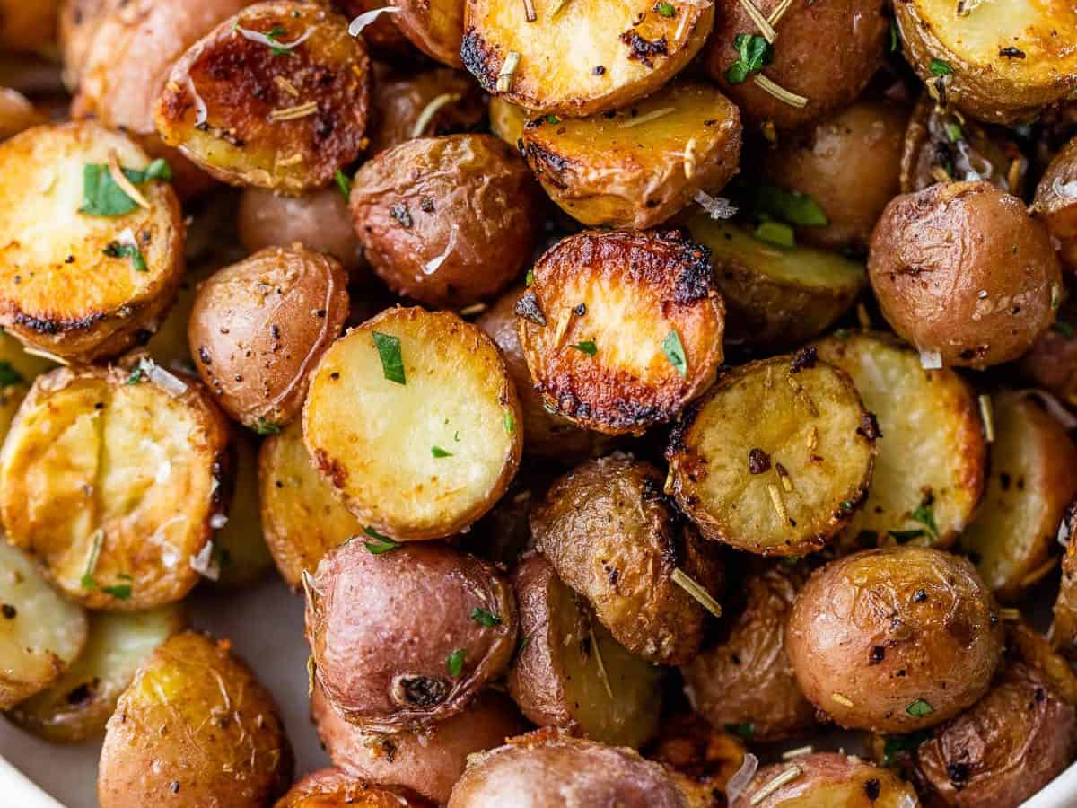 grilled potatoes