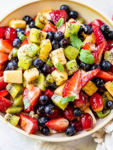 easy fruit salad bowl