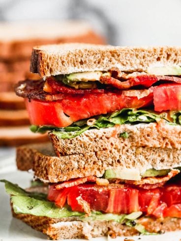 fancy blt sandwich