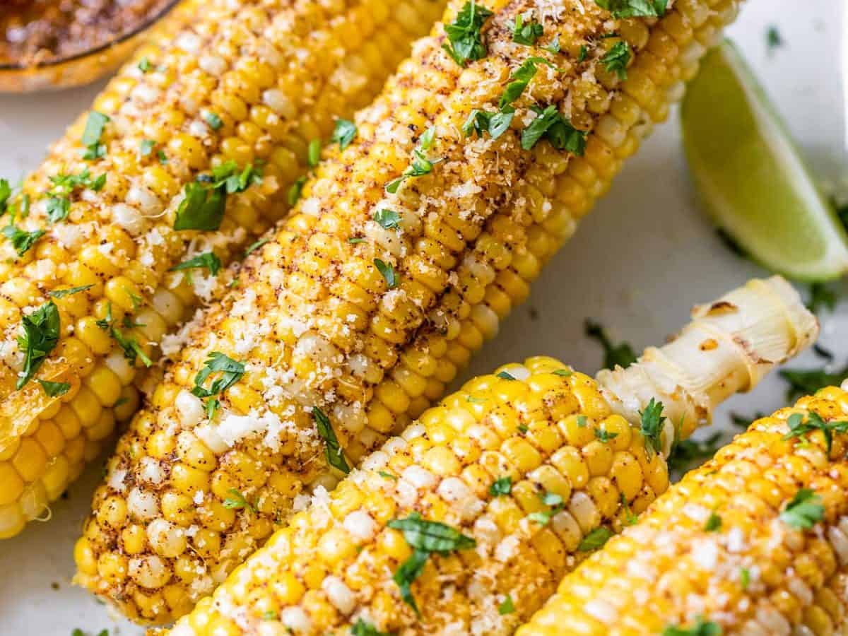 Mexican grilled corn