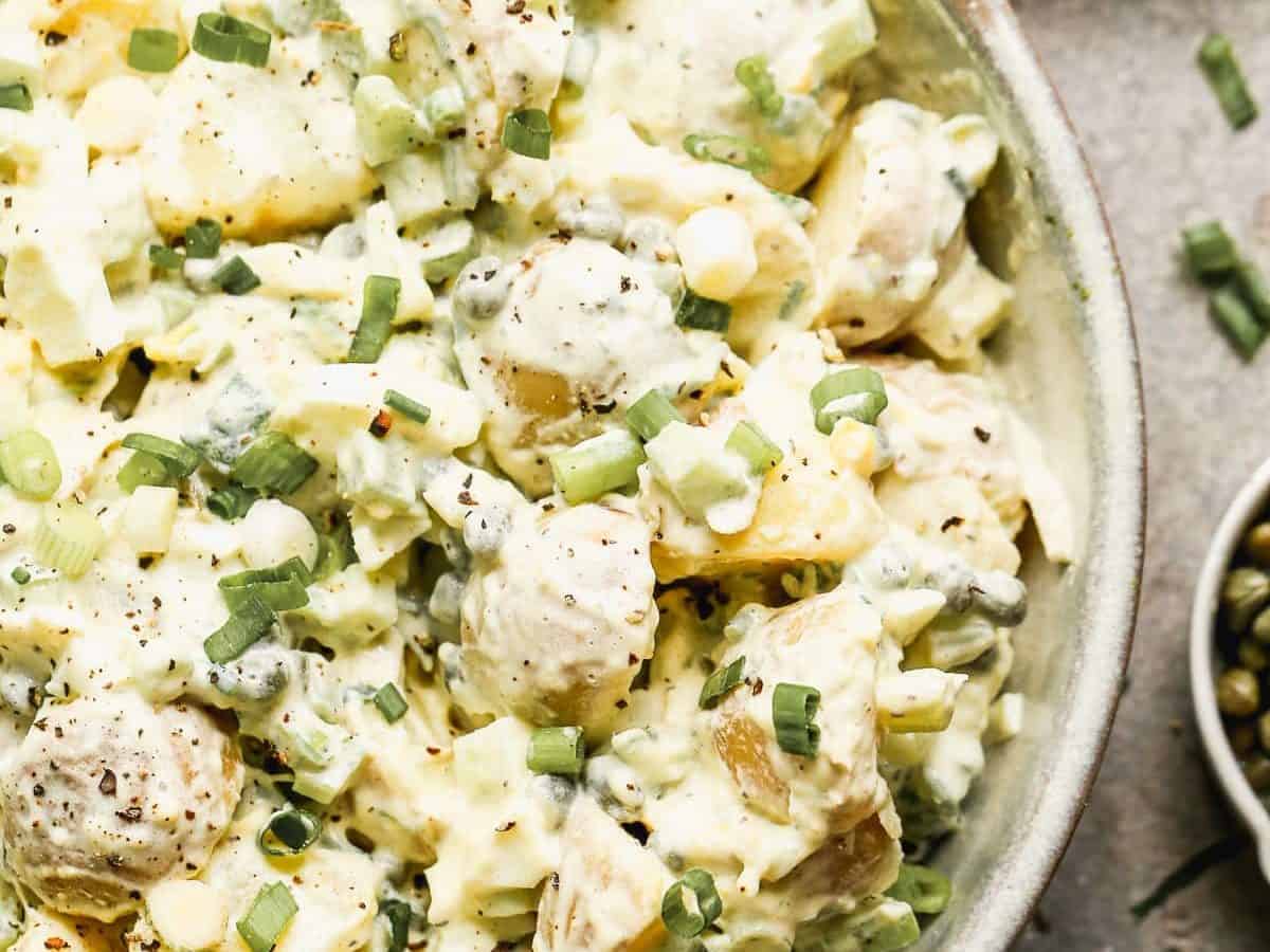 healthy potato salad (no mayo)