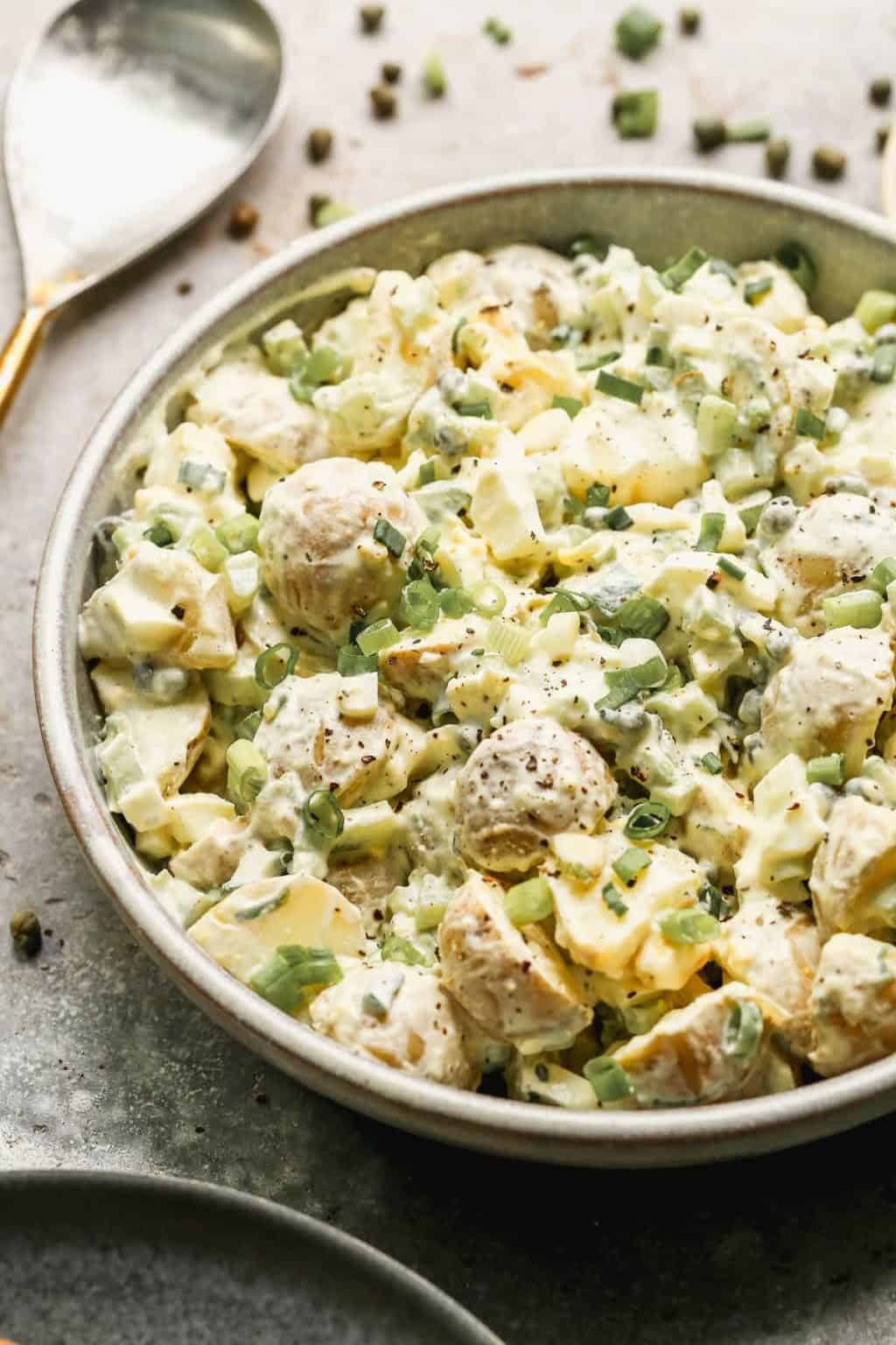 Healthy Potato Salad {No Mayo!}