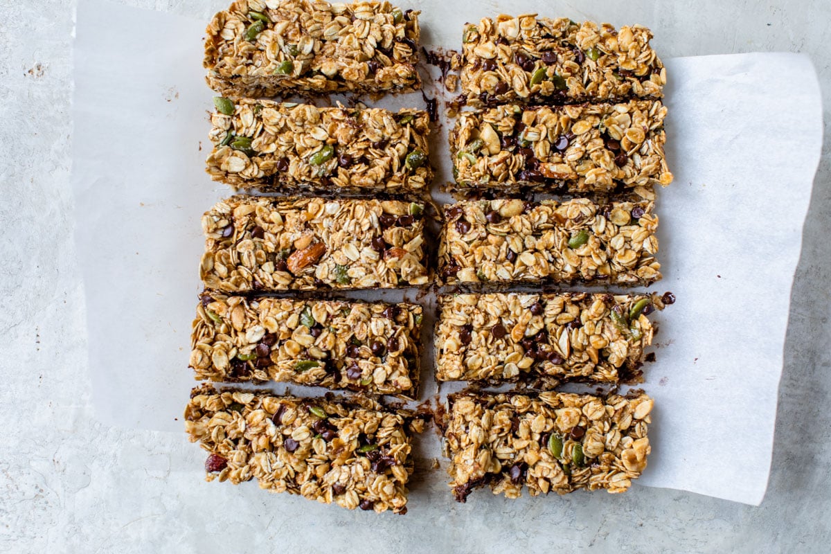 Healthy Granola Bars Easy Homemade Recipe WellPlated 