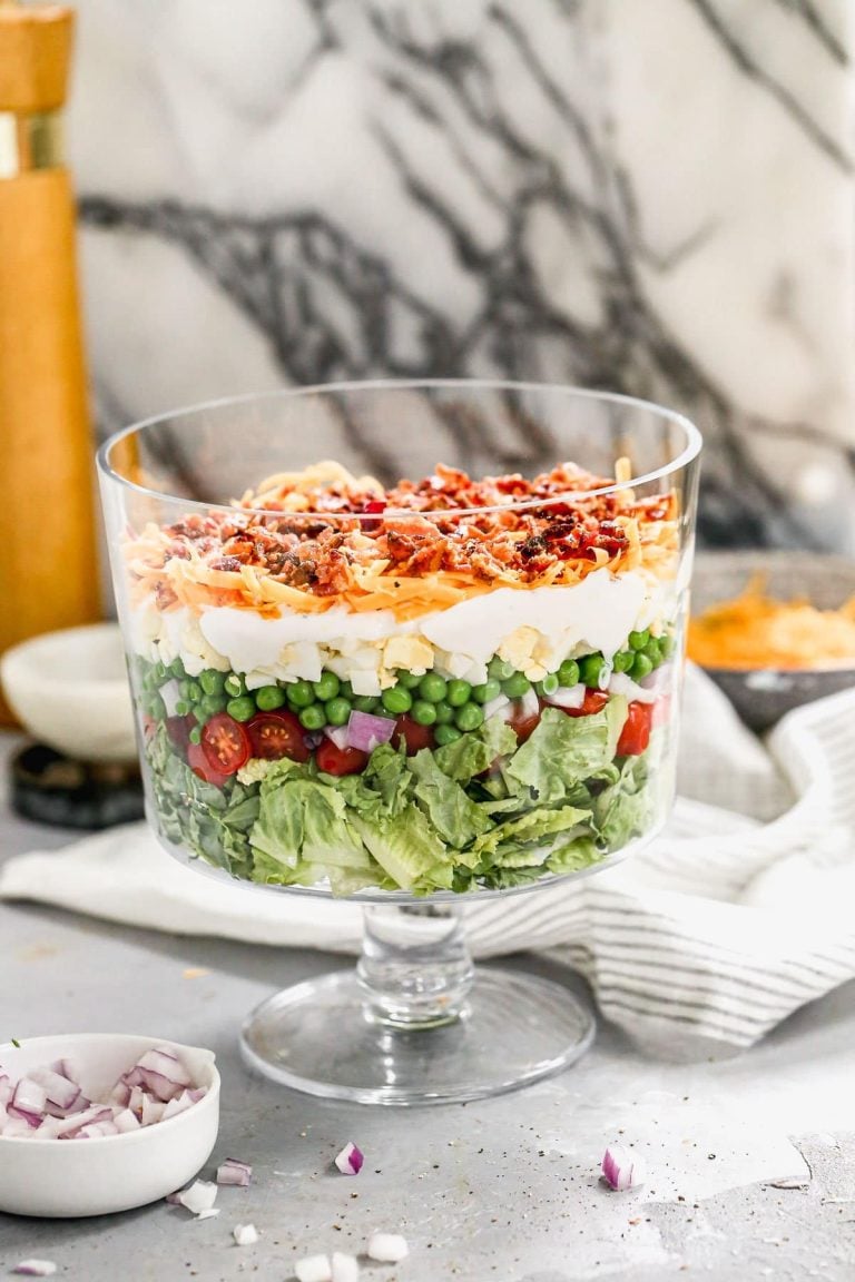 7 layer salad wellplated