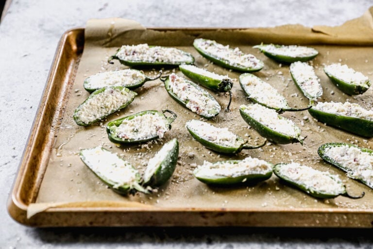 panko breadcrumbs sprinkled over the best jalapeno poppers recipe
