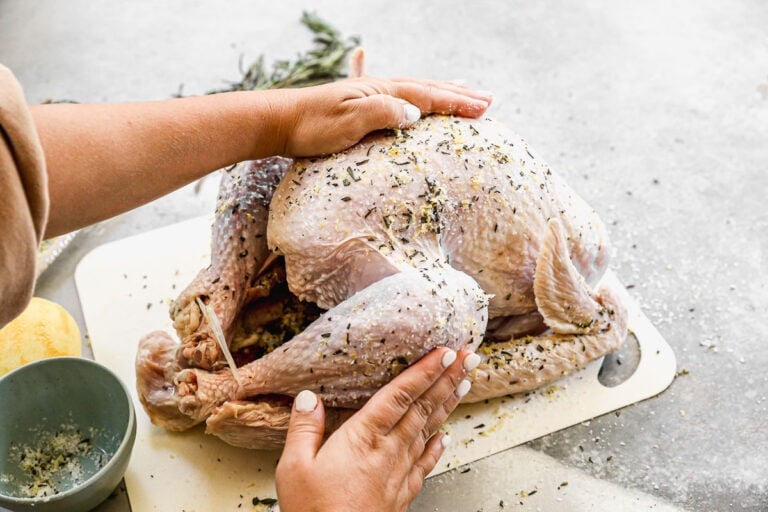 dry brining a turkey