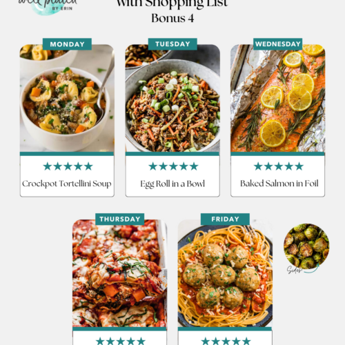 FREE HEALTHY WEEKLY MEAL PLANS WELLPLATED COM visual data 7