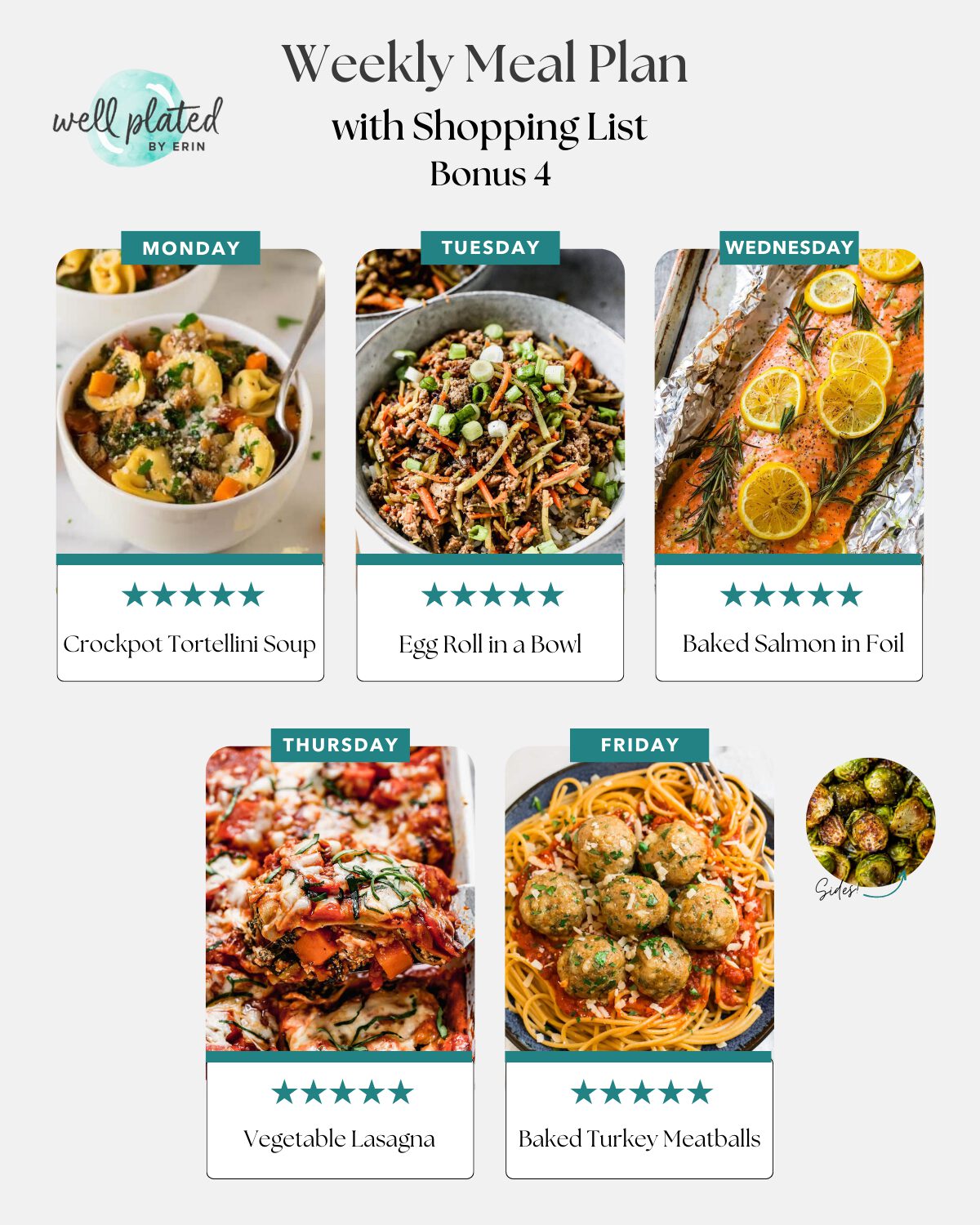 weekly meal plan bonus 4
