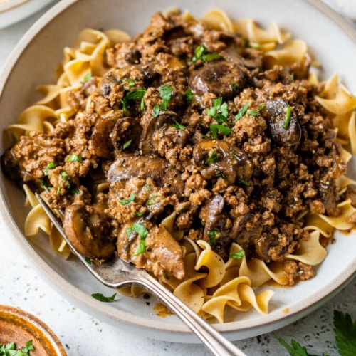 Ground Beef Stroganoff Wellplated Com