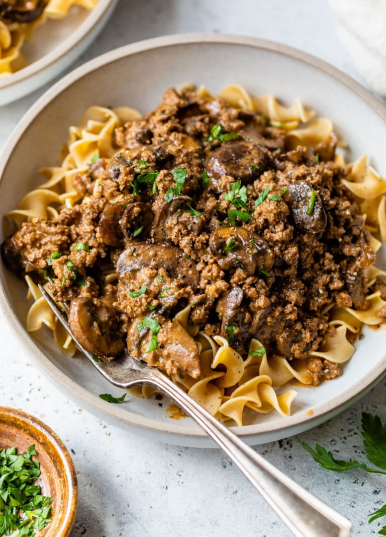 Ground Beef Stroganoff – WellPlated.com